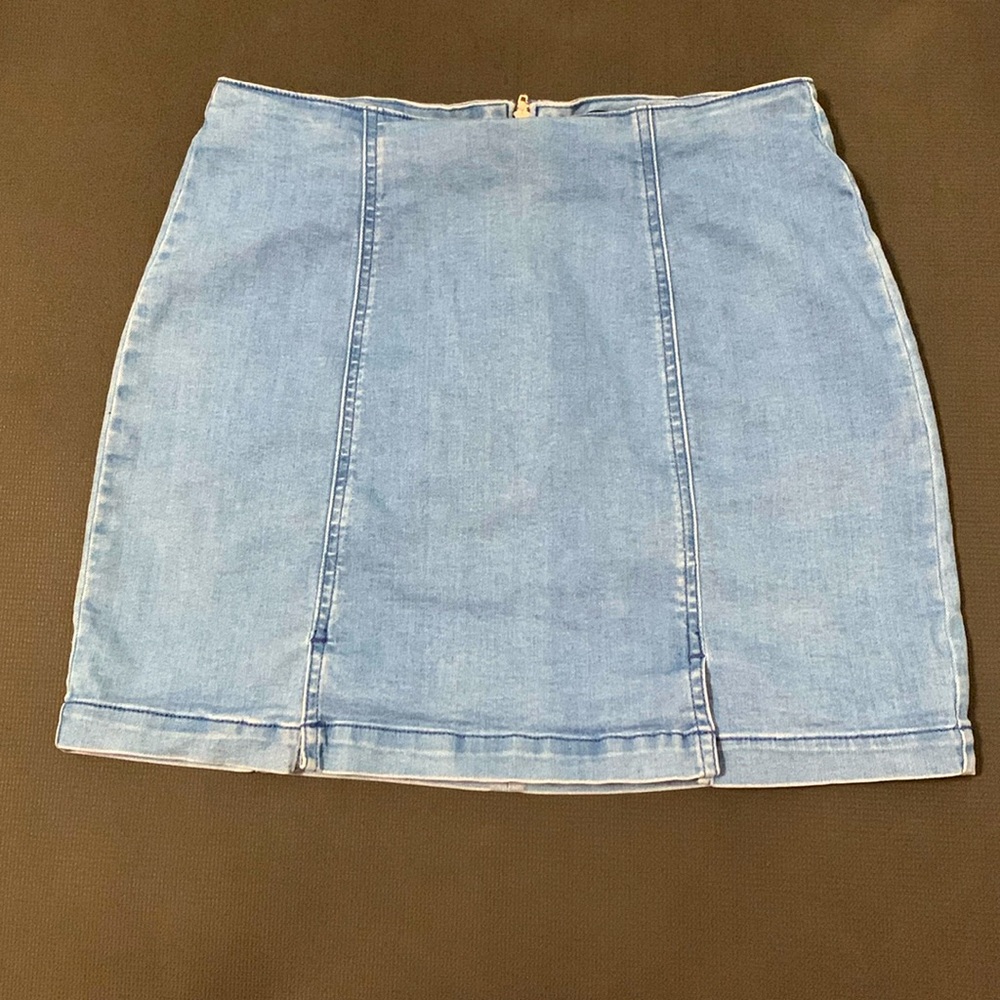 Jean Mini Skirt